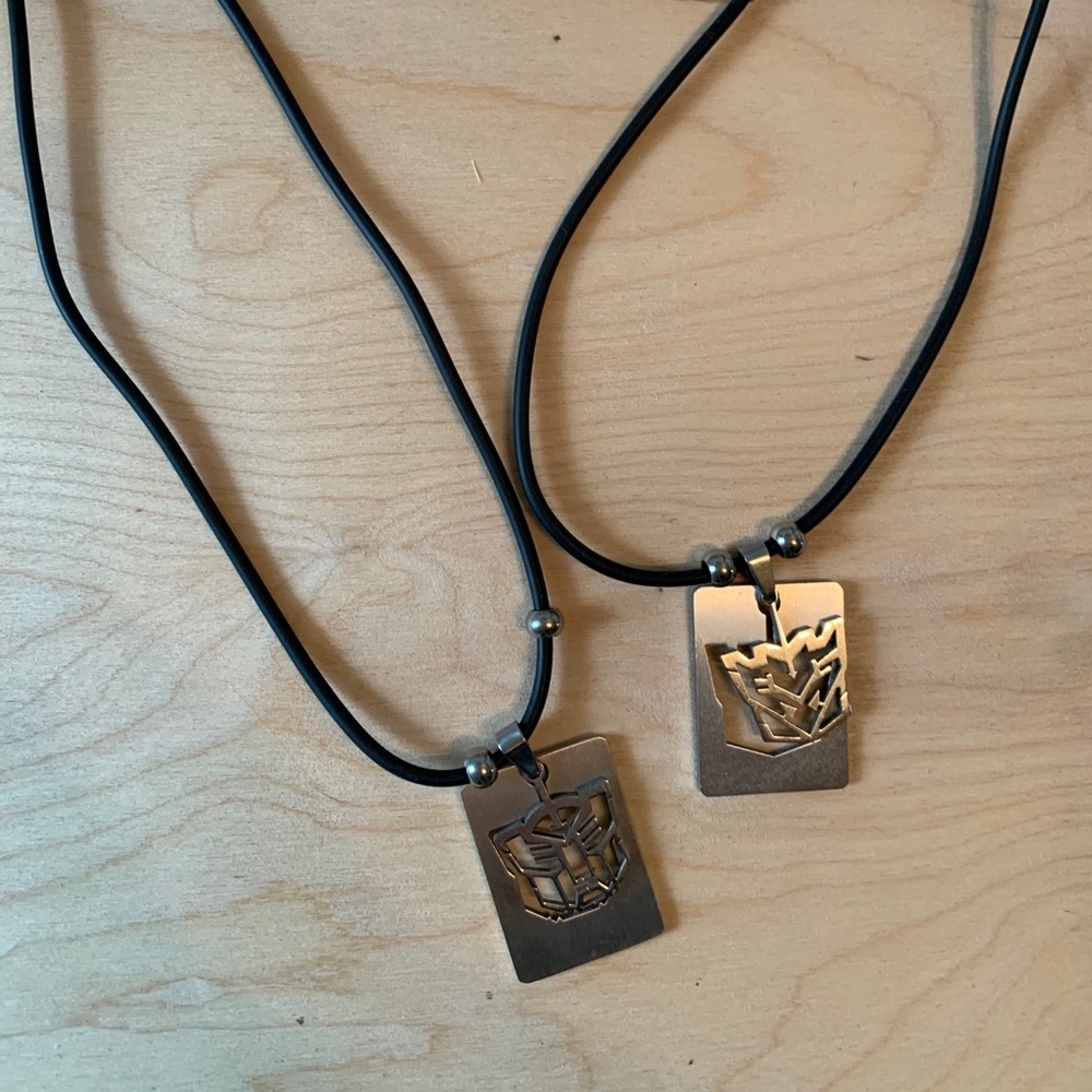 Transformer Necklaces